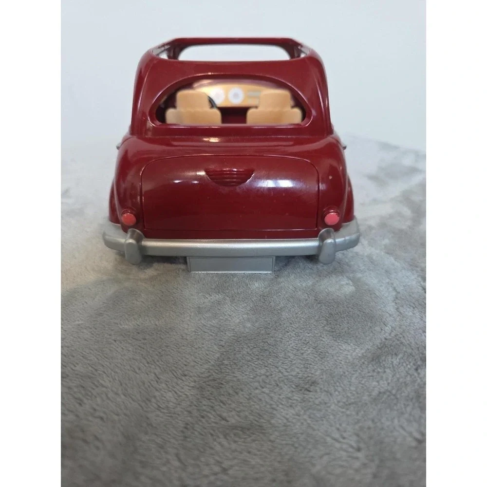 Calico Critters Sylvianian Families Red Burgundy Cruiser Car Toy Used